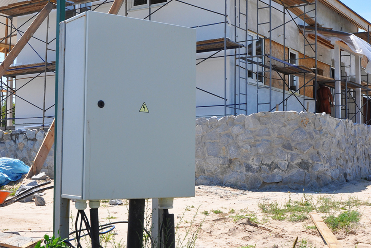 Baustrom bei Elektroprojekt Ertl in Schwandorf