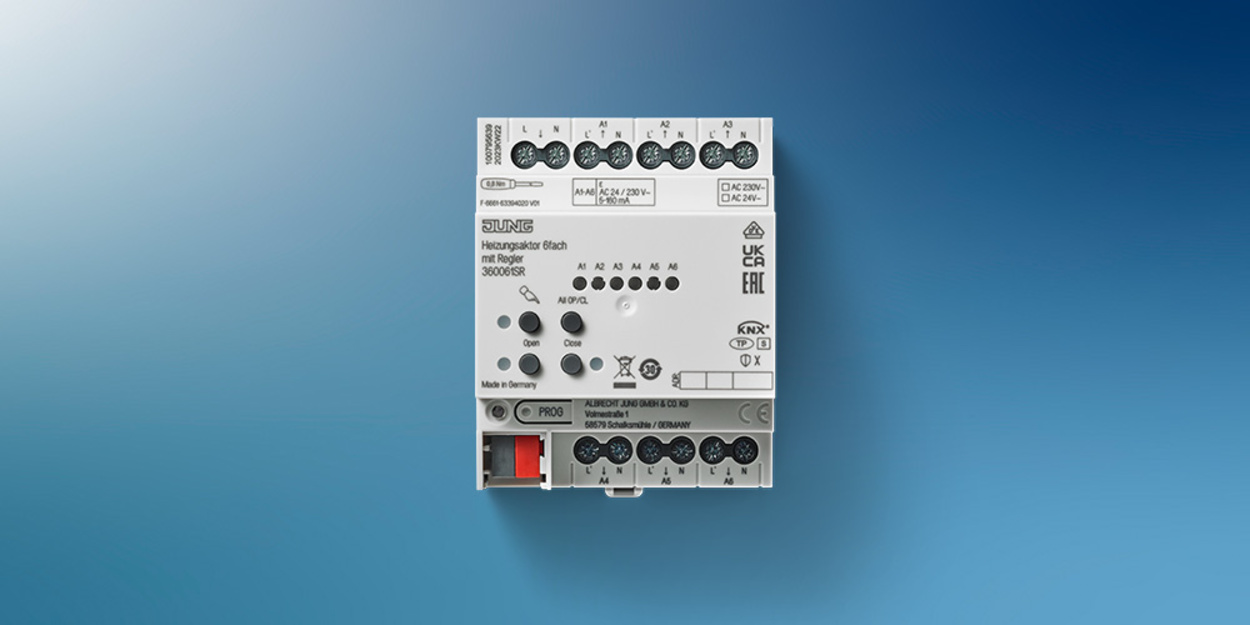 KNX Heizungsaktor 6-fach bei Elektroprojekt Ertl in Schwandorf