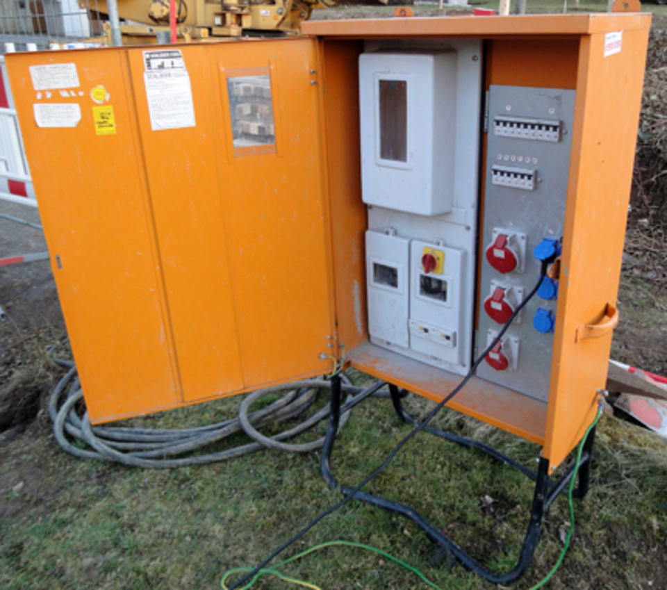 Baustromkasten bei Elektroprojekt Ertl in Schwandorf
