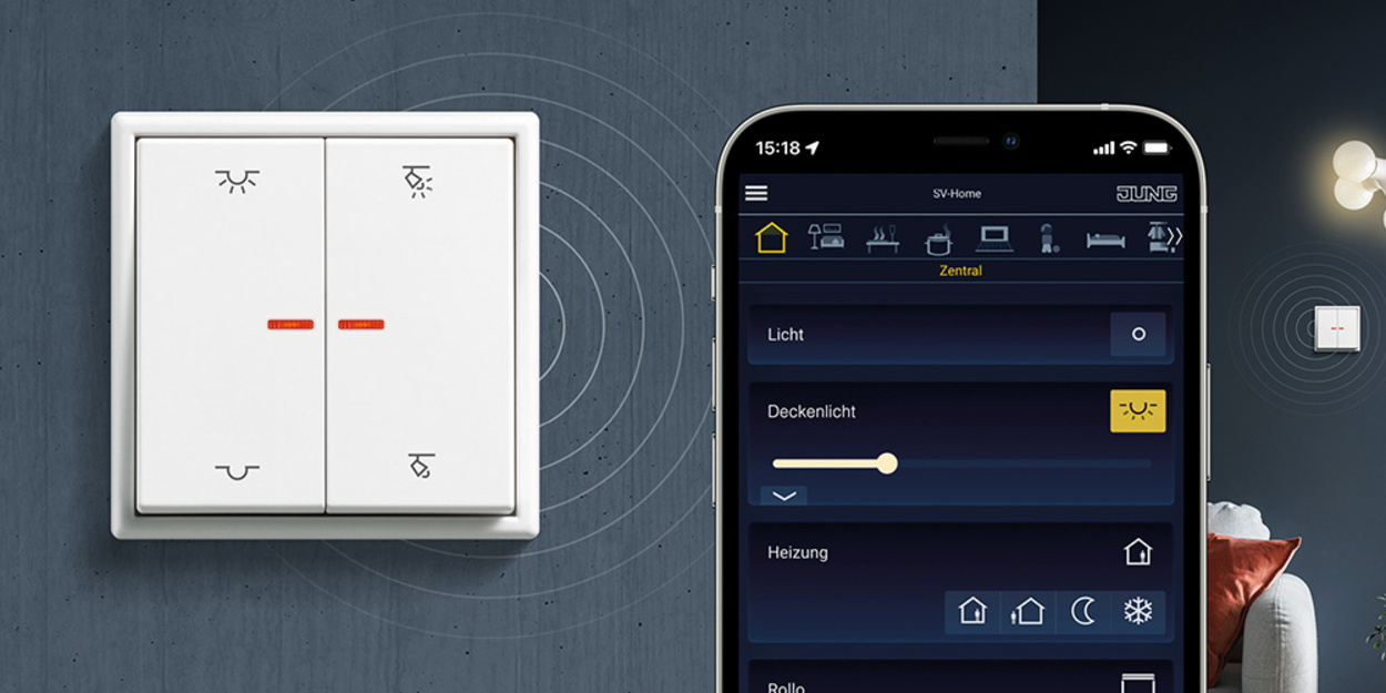 KNX RF Taster bei Elektroprojekt Ertl in Schwandorf