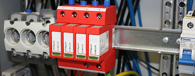 Über­spannungs­schutz bei Elektroprojekt Ertl in Schwandorf