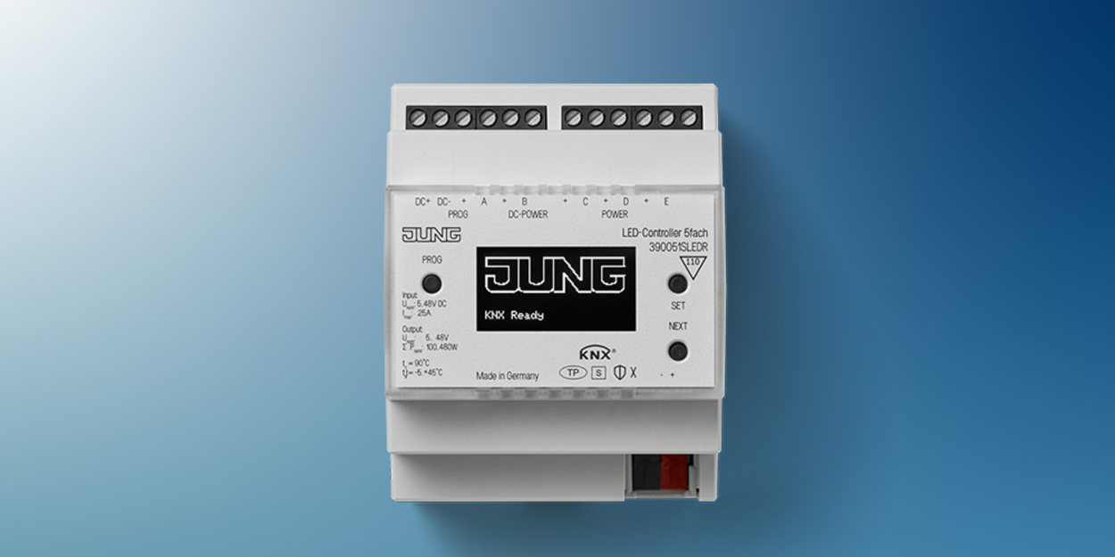 KNX LED-Controller bei Elektroprojekt Ertl in Schwandorf